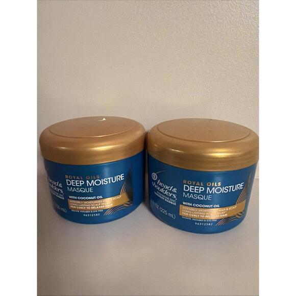 2x Head and Shoulders Deep Moisture Masque Conditioner Treatment Anti Dandruff